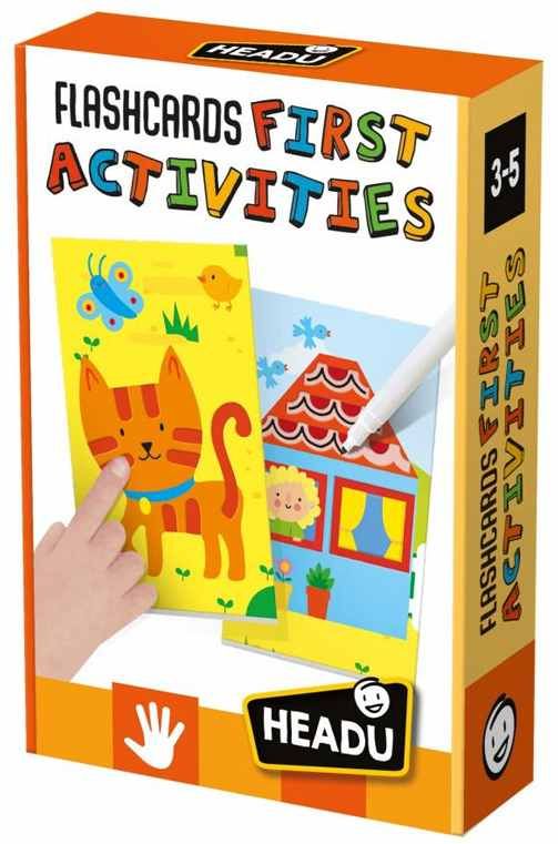 Образователна игра, Headu, Флаш карти, Първи дейности