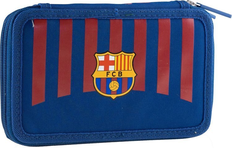 Ученически несесер, Astra, FC-270, FC Barcelona, С аксесоари, 20,5 x 13 x 4,5 см