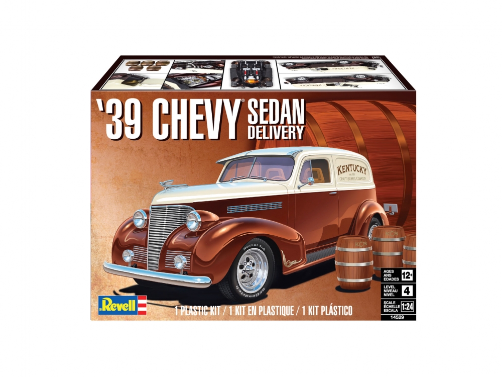 Сглобяем модел, Revell, Шевролет Седан 1939, 497 части