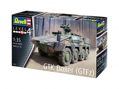Сглобяем модел, Revell, GTK Boxer GTFz, 223 части