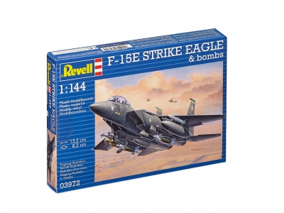 Сглобяем модел, Revell, Изтребител F-15E Strike Eagle, 70 части