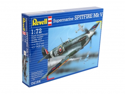 Сглобяем модел, Revell, Изтребител Spitfire Mk.V, 39 части