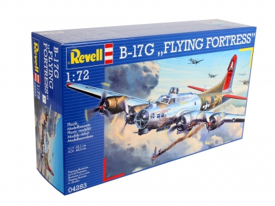Assembly model, Revell, B-17G Flying Fortress Fighter, 237 parts