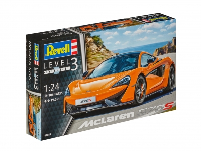 Сглобяем модел, Revell, Автомобил McLaren 570S, 106 части