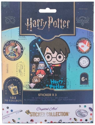 Комплект стикери Harry Potter, Craft Buddy, Пакет диамантен гоблен