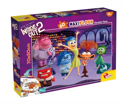 Пъзел, Lisciani, Inside Out 2, Двулицев пъзел 60 части