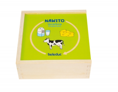 Дървена логическа игра с пъзел, Beleduc, Nawito, Производство, 30 части