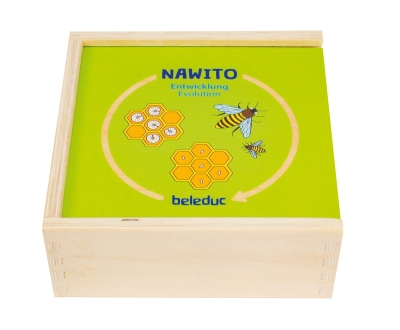 Дървена логическа игра с пъзел, Beleduc, Nawito, Развитие, 30 части