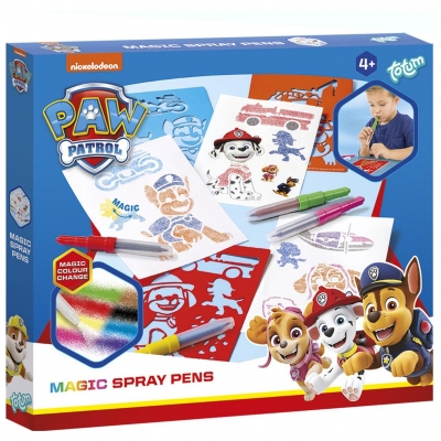 Творчески комплект, Totum, Paw Patrol, Магически спрей писалки