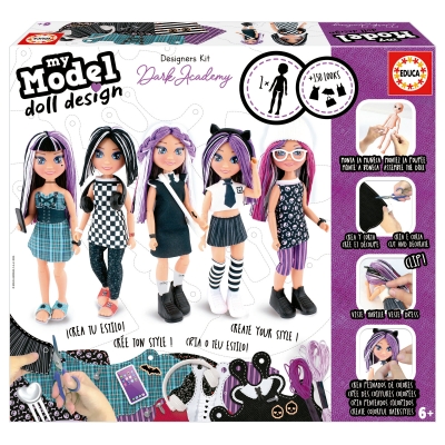Образователна игра, Educa, My Model, Дизайн на кукла, Тъмна академия