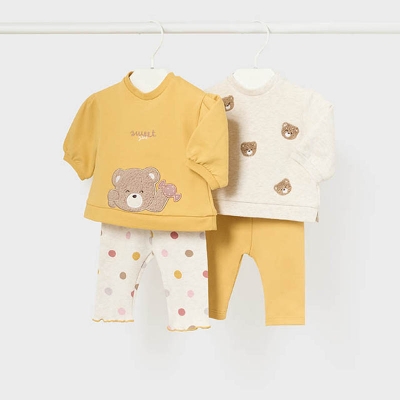 Set bebelusi 4 piese, Mayoral, bluza, jambiere