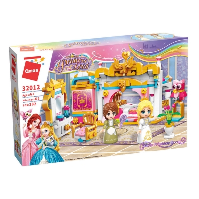 Set de constructie QMAN, 282 piese, Multicolor