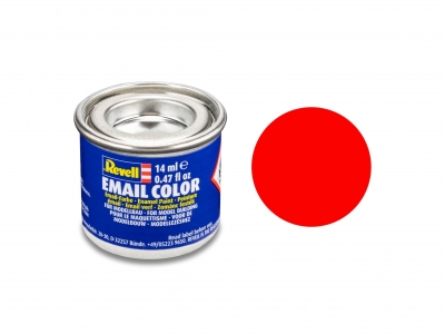 Емайлна боя, Revell, Email Color, Светло оранжево мат, 14 мл