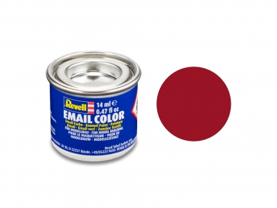 Емайлна боя, Revell, Email Color, Наситено червено мат, 14 мл