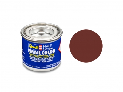 Емайлна боя, Revell, Email Color, Червеникаво-кафяво мат, 14 мл