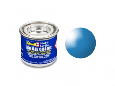 Емайлна боя, Revell, Email Color, Светло синьо гланц, 14 мл