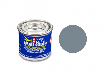 Емайлна боя, Revell, Email Color, Сиво мат, 14 мл