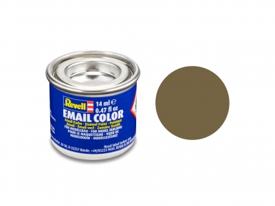 Емайлна боя, Revell, Email Color, Маслинено кафяво мат, 14 мл
