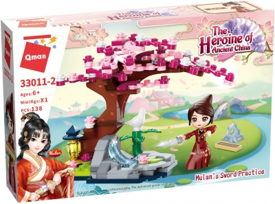 Constructor, Qman, Mulan, Heroine of Ancient China, Sword Training, 138 Pieces