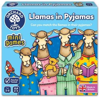 Детска игра, Orchard Toys, Лами с пижами