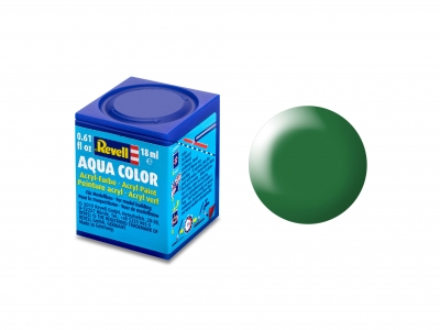 Acrylic paint, Revell, Aqua Color, Silky Leaf Green, 18 ml