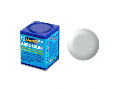 Акрилна боя, Revell, Aqua Color, Копринено светло сиво, 18 мл