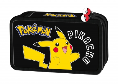 Двоен несесер, St.Majewski, PoKeMoN, С аксесоари, 20 x 13 x 5 см