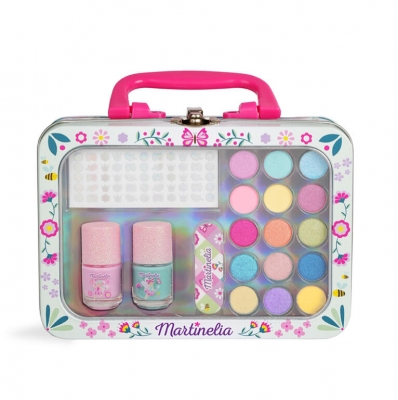 Cosmetic set in a mini case, Martinelia, Fairies, 19 pieces