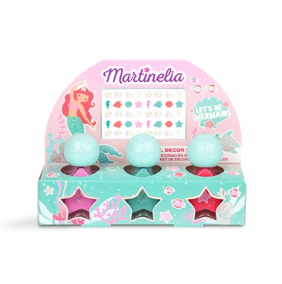 Nail polish set, Martinelia, Mermaids, 4 pieces