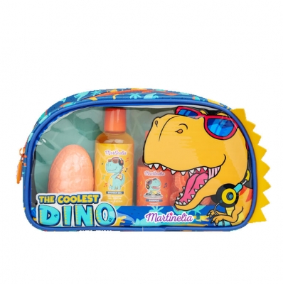 Bath set in a bag, Martinelia, Dinosaur, 5 pieces