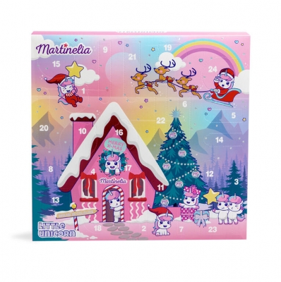 Christmas Advent Calendar, Martinelia, Unicorn, 24 pieces