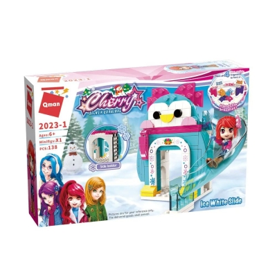 Constructor Qman Snow fun, Ice rink, 138 parts