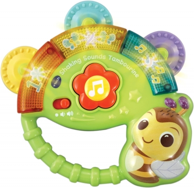 Интерактивна играчка, Vtech, Музикално дайре, 6 x 15.2 x 19.5 cm
