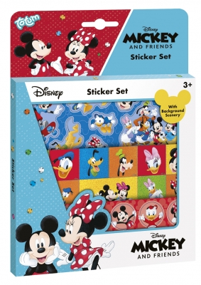 Set de autocolante, Totum, Mickey Mouse si prieteni