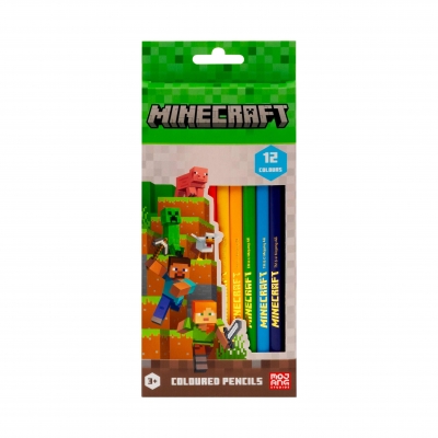 Триъгълни моливи, Astra, MINECRAFT, 12 цвята