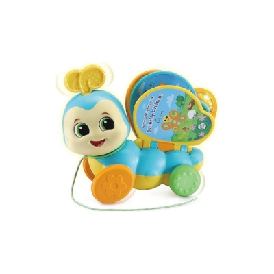 Интерактивна играчка, Vtech, Leap Frog, Интерактивна книжа с гъсеничка за дърапне