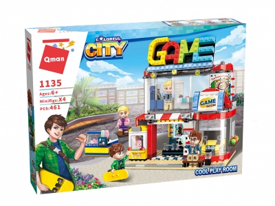 Constructor, Qman, Game Hall, 461 parts