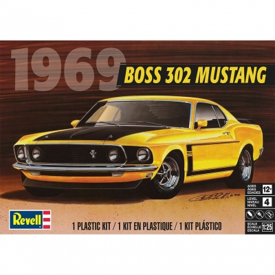 Сглобяем модел, Revell, Форд Мустанг 1969 Boss 302