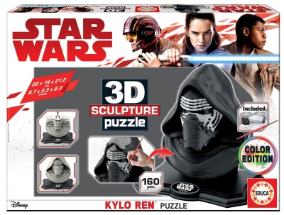 Пъзел 3D, Educa, Star Wars, Кайло Рен, 160 части