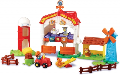Интерактивна играчка, Vtech, Образователна ферма, 33 x 77 x 40.5 cm