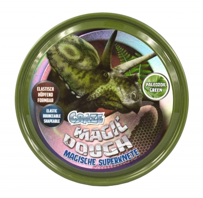 Magical multi-colored modeling clay, Craze, Dinosaurs, 80 g.
