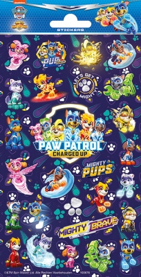 Комплект стикери, Totum, Paw Patrol, Могъщи кученца, 25 броя