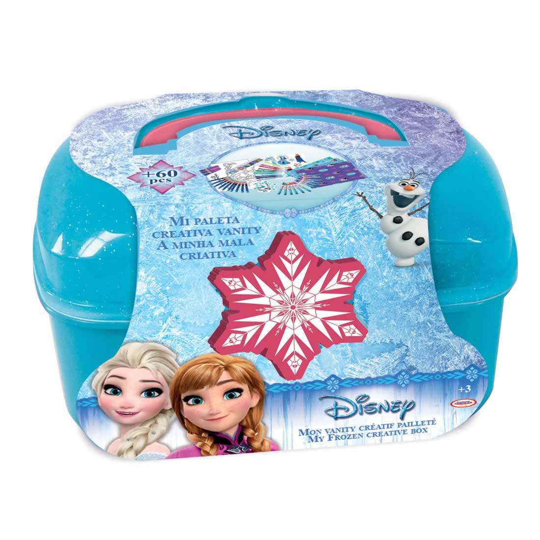 Детска творческа кутия за рисуване, FROZEN, 60 части