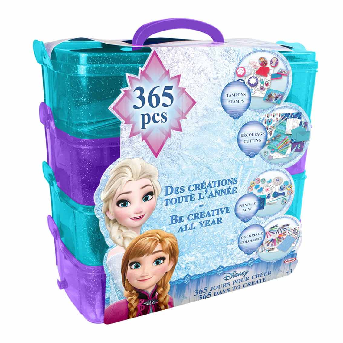 Творчески комплект за рисуване, FROZEN, 365 части