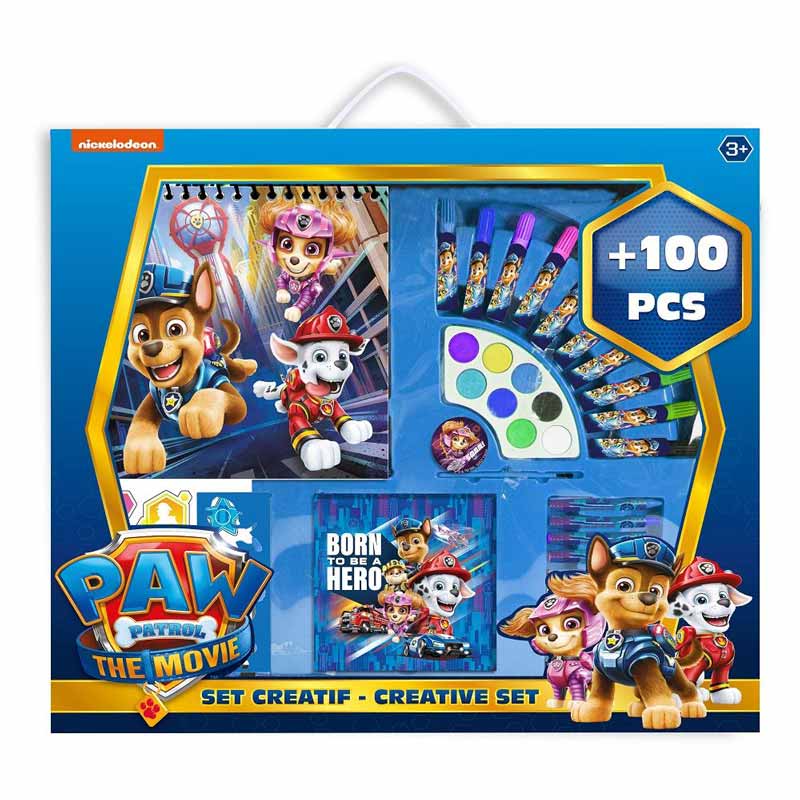 Творчески комплект, Пособия за рисуване, PAW PATROL, 100 части