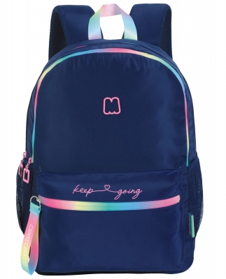 Rucsac scoala, Marshmallow, Fantasy Navy, 43 x 33 x 16 cm