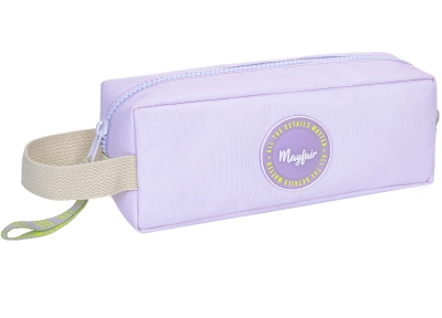 Ученически несесер, Kstationery, Mayfair, What Matters, 22 x 8.5 x 5.5 cm, Лилав