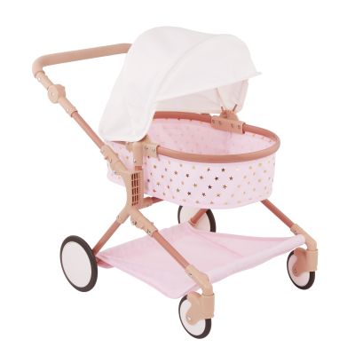 Детска играчка, Battat, Lulla Baby, Двойна количка за кукли, 63.5 x 43.18 x 41.91 см