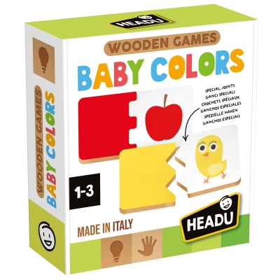 Joc educativ din lemn, Headu, Culori
