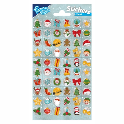 Autocolante, Totum, Christmas, 60 piese